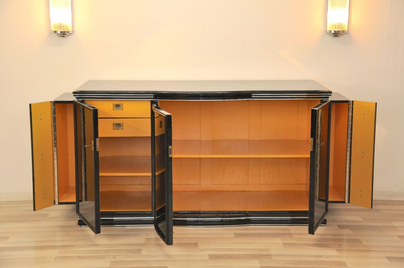 Sideboard im Art-Deco-Stil / NEW YORK YELLOW