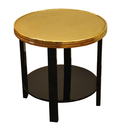 Wunderschöner goldener Beistelltisch