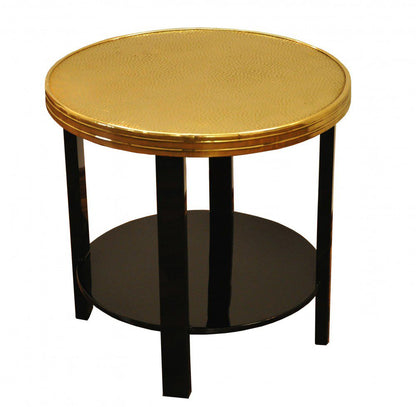 Wundervoller goldener Beistelltisch