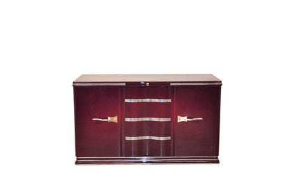 Außergewöhnliches fliederfarbenes Art Deco Sideboard