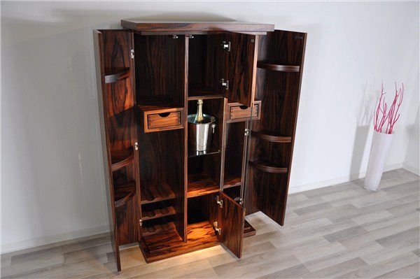 Barschrank aus Palisanderholz