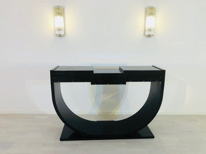 Art Deco Design Mahagoni Konsolentisch