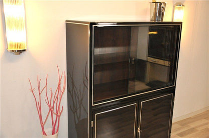 Vitrine im Art-Deco-Stil der 1940er Jahre