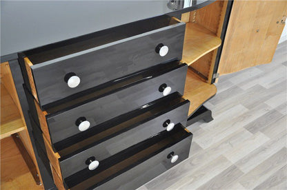 Antikes Art Deco Sideboard mit Schubladen