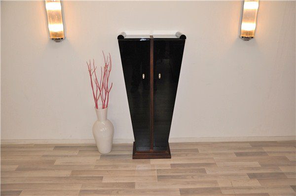 Art Deco Tulip Cabinet with Rosewood