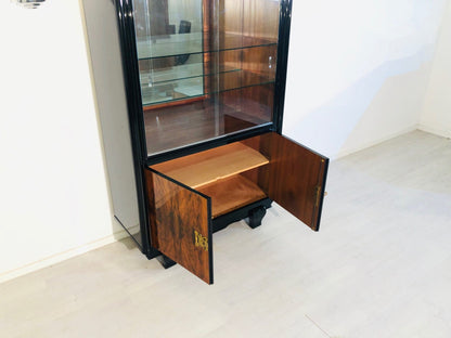 Luxuriöse Art Deco Vitrine Frankreich 1920er
