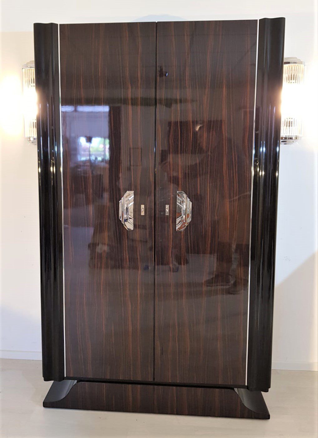 Art Deco Stil Makassar Schrank Luxusmöbel