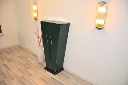 Große Art Deco Konsole Elien Chopardt Green Edition