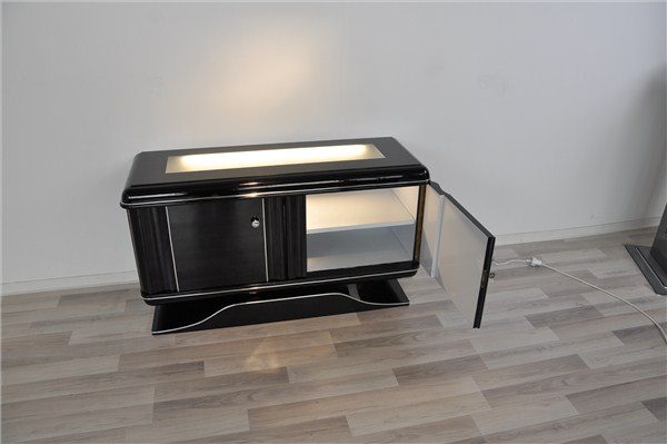 Beleuchtete Art Deco Kommode