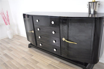 Antikes Art-Deco-Sideboard mit Schubladen