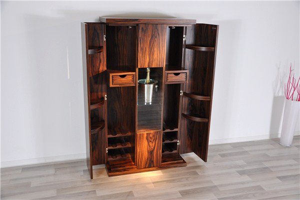 Barschrank aus Palisanderholz
