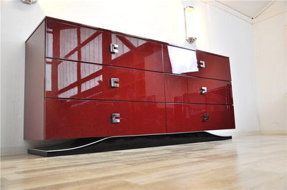 Sideboard im originalen Ferrari Rot