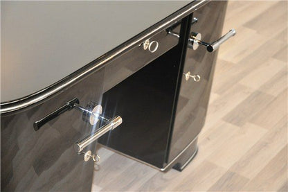 Klavierlack Art Deco Schreibtisch