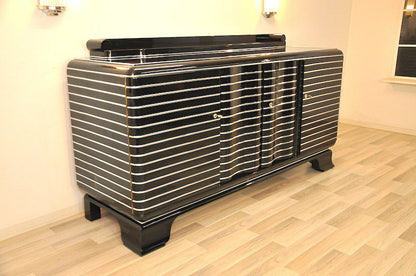 Art Deco Chromliner Sideboard aus New York