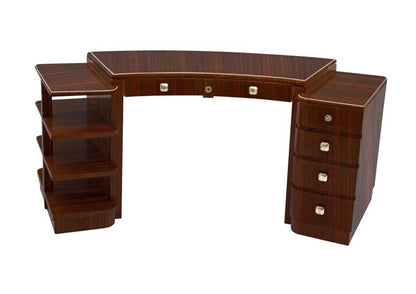 Französischer Art Deco Schreibtisch aus Makassar