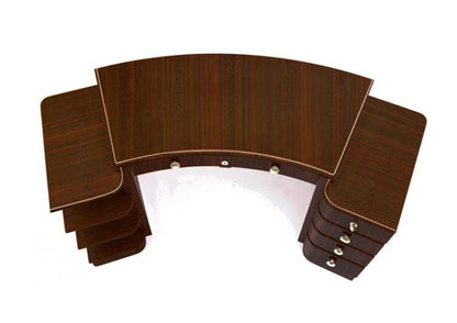 Französischer Art Deco Schreibtisch aus Makassar