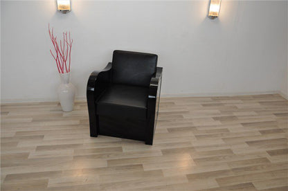 Chromliner Art Deco Stil Sessel