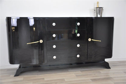 Antikes Art Deco Sideboard mit Schubladen