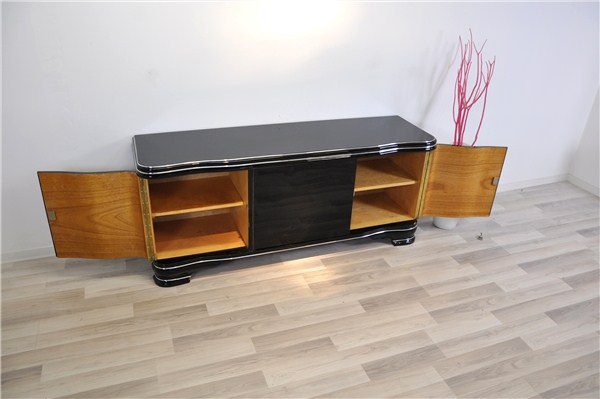 Elegantes Klavierlack Lowboard