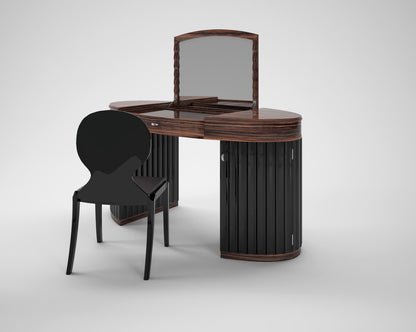 Art Deco Makassar Schminktisch