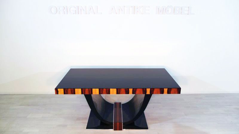 Art Deco Dining Table with Wonderful Palisander