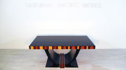 Art Deco Dining Table with Wonderful Palisander