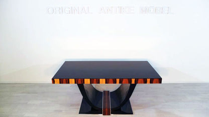 Art Deco Dining Table with Wonderful Palisander