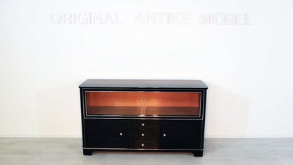 Art-déco-Vitrinen-Sideboard aus Deutschland