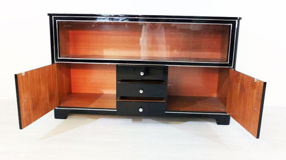 Art-déco-Vitrinen-Sideboard aus Deutschland