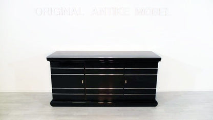 Großes britisches Art Deco Sideboard