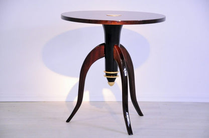 Art Deco Tripod Side Table