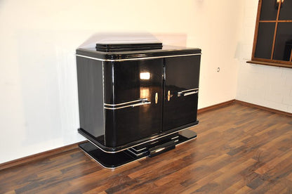 Kompakte französische Art-Deco-Kommode