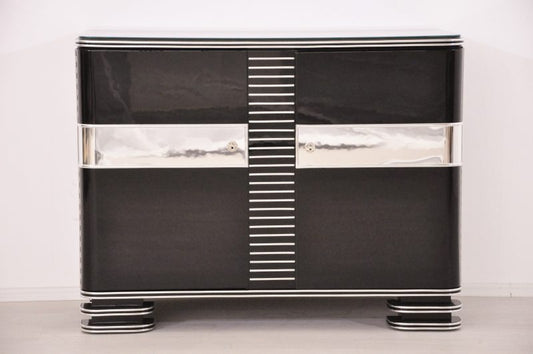 Art Deco Chrome Commode