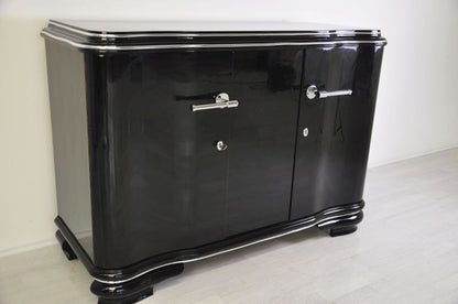 Französisches Art-Deco-Sideboard mit Schwingtüren