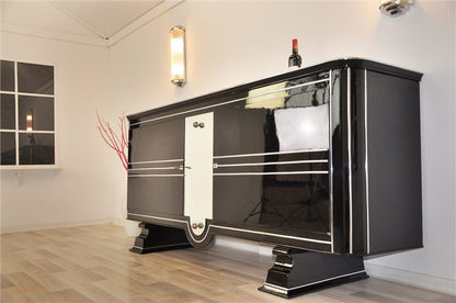 Seltenes Art-Deco-Sideboard mit exklusivem Design