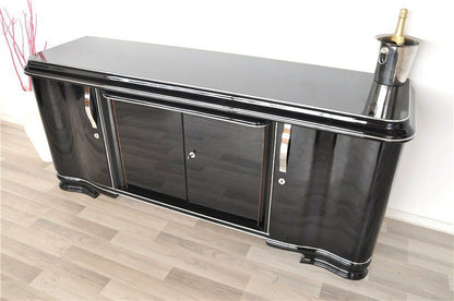 Art Deco Lowboard mit einem großen Auszug