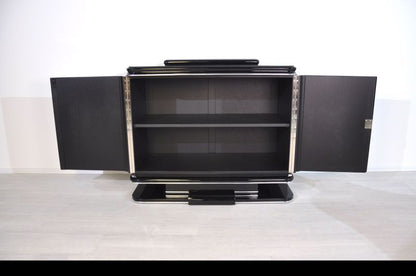 Originale Art-Deco-Chromkommode