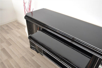 Art Deco Lowboard mit einem großen Auszug
