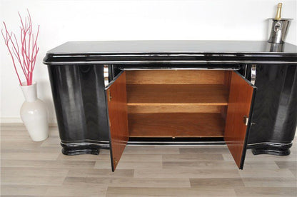 Art Deco Lowboard mit einem großen Auszug