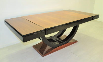 Art Deco Palisander Design Esstisch 1930er Jahre