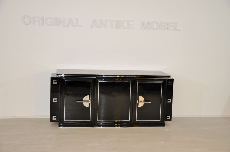 Art-Deco-Buffet mit Seitenwänden