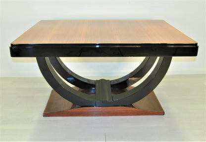 Art Deco Palisander Design Esstisch 1930er Jahre