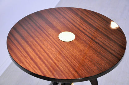 Art Deco Tripod Side Table