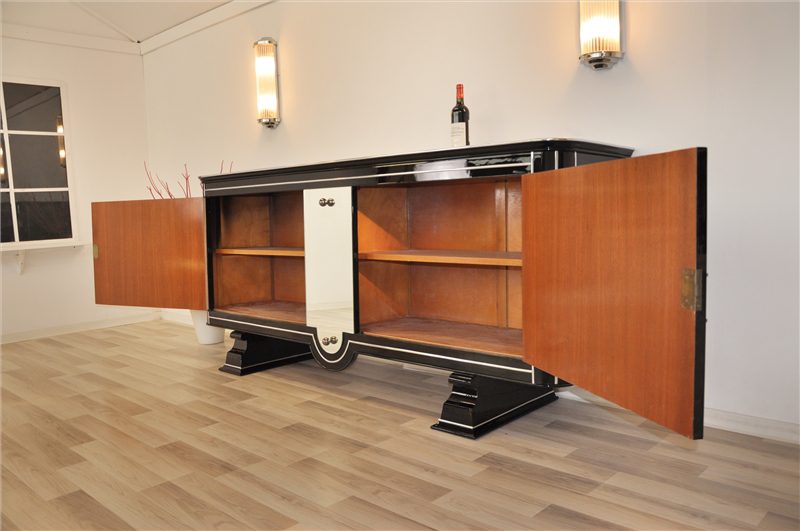 Seltenes Art-Deco-Sideboard mit exklusivem Design