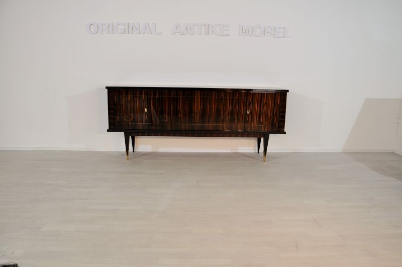 1920s Art Deco Macassar Sideboard from France