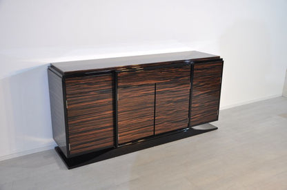 Wundervolles Art Deco Makassar-Sideboard