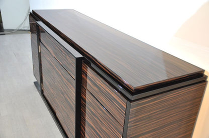 Art-Deco-Stil Makassar-Sideboard