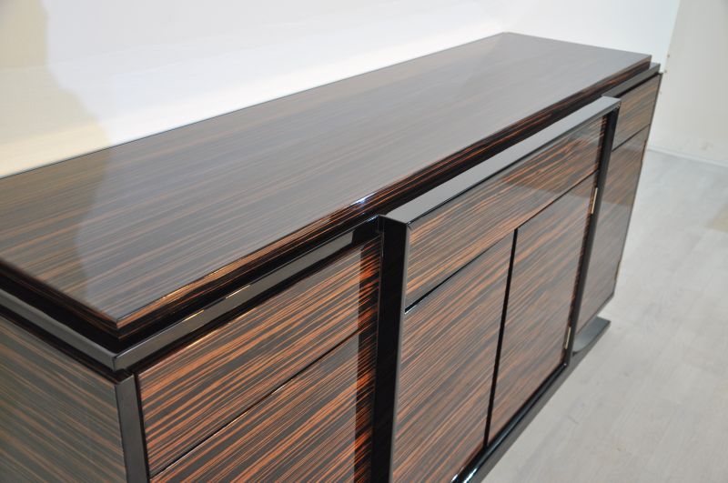 Wundervolles Art Deco Makassar-Sideboard