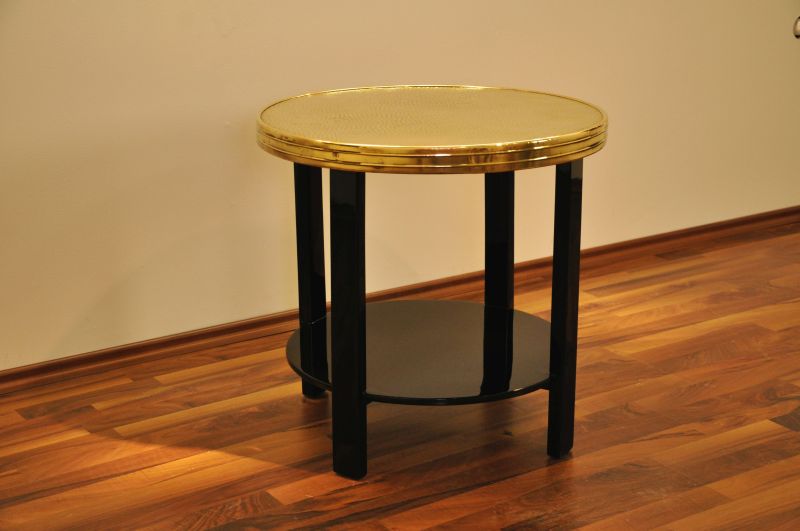 Wundervoller goldener Beistelltisch