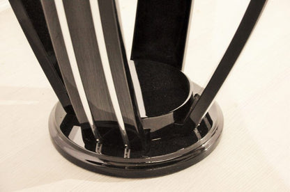 Schwarzer Beistelltisch im Art-Deco-Stil, ca. 1925